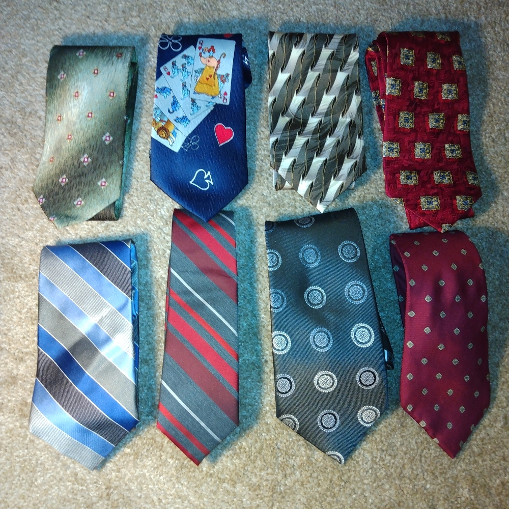 Lot of neck ties